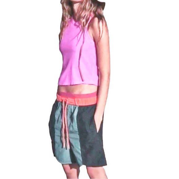 NWOTs Free People FP Movement Women’s Colorblock Sun Daze Board Short, Sz Sm - Picture 5 of 15